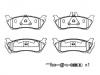 Brake Pad Set:163 420 14 20