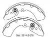 Zapata de freno Brake Shoe Set:MB668672