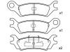 Brake Pad Set:GG16-49-280 A