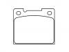 Brake Pad Set:2 701 647