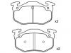 Brake Pad Set:77 01 203 668