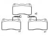 Brake Pad Set:9 948 030