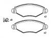 Plaquettes de frein Brake Pad Set:4252.12