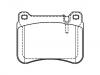 Brake Pad Set:004 420 51 20