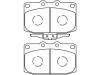 Brake Pad Set:FDZ3-33-28Z