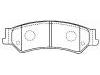 Bremsbelagsatz, Scheibenbremse Brake Pad Set:GDB7685