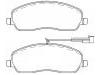 Bremsbelagsatz, Scheibenbremse Brake Pad Set:77362142