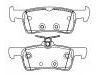 Plaquettes de frein Brake Pad Set:2123543